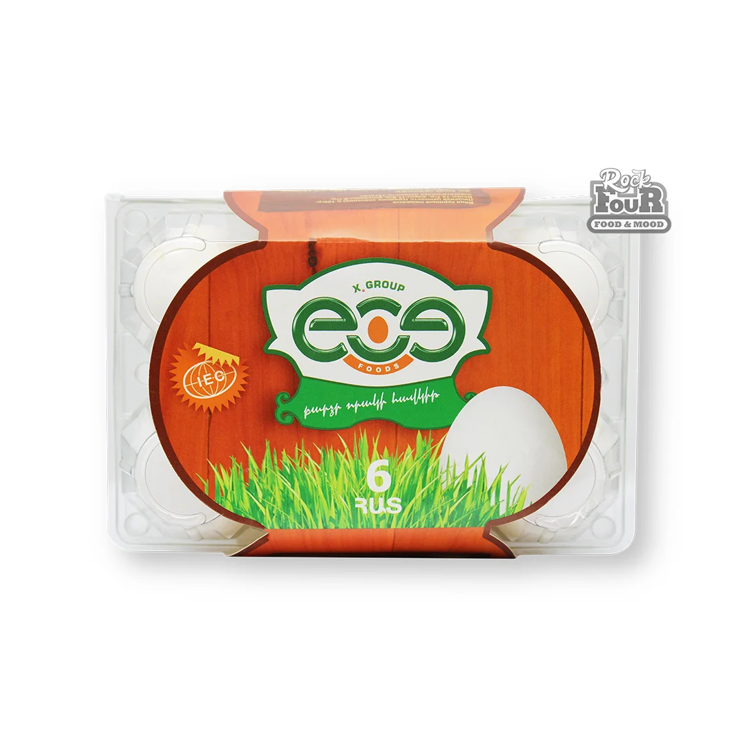 Eggs "Eco foods" 6pcs